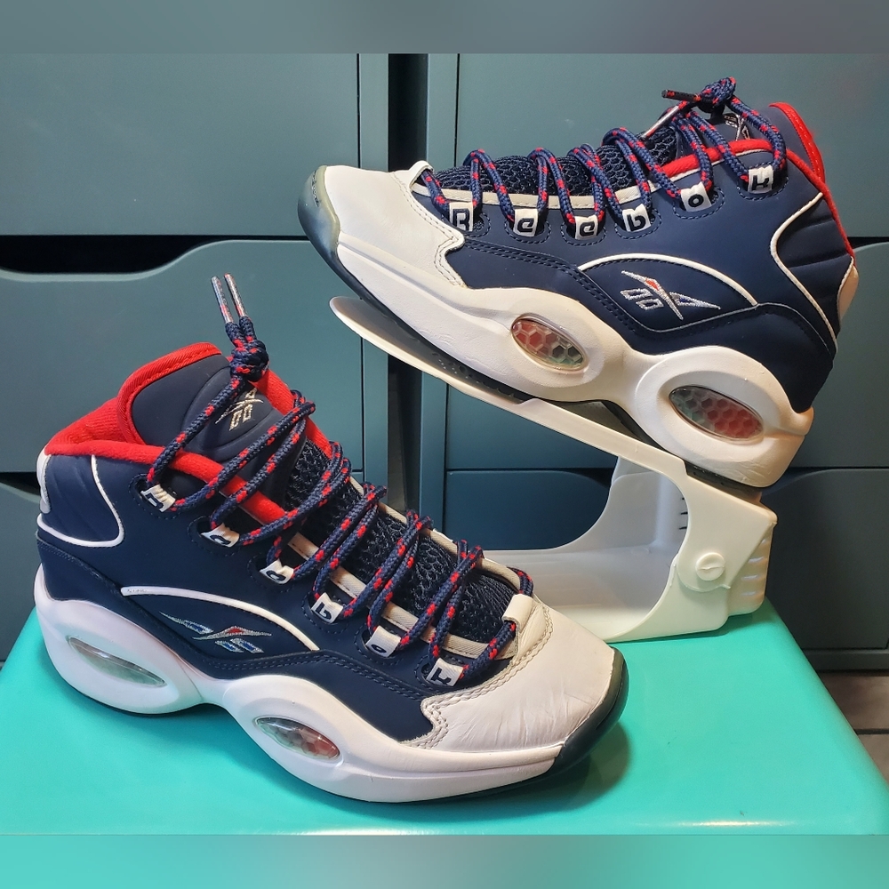 REEBOK Question Mid ☆ USA ☆ Big Kids ☆ SIZE 6.5 YOUTH or 8 US WOMENS